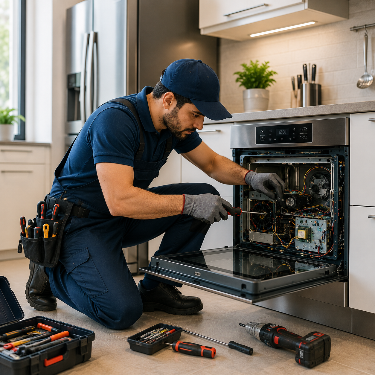 Professional appliance installation and repair services