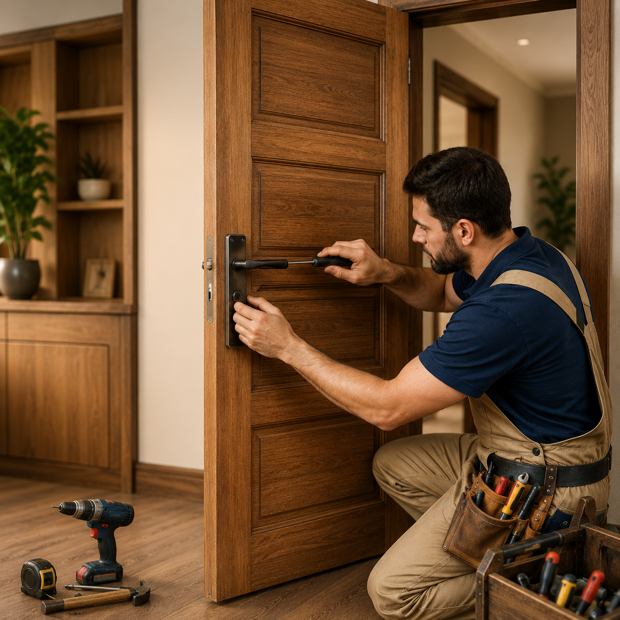 Professional door carpentry services