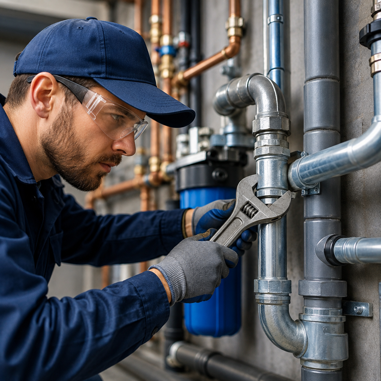 Professional pipe installation services