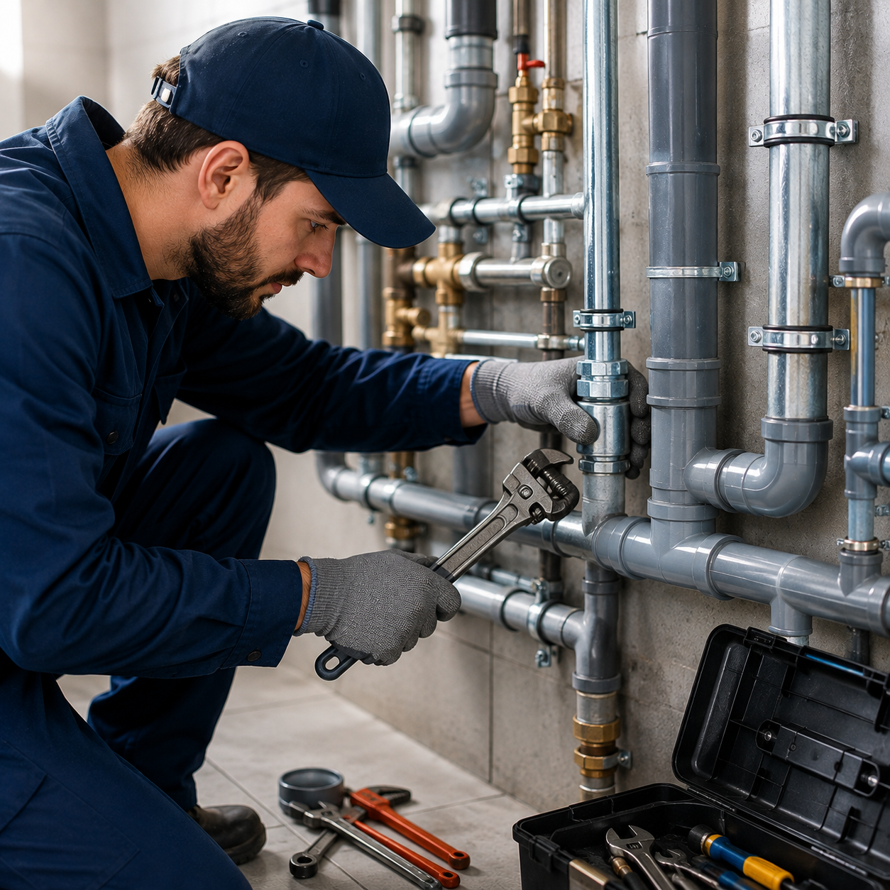 Professional pipe repair services