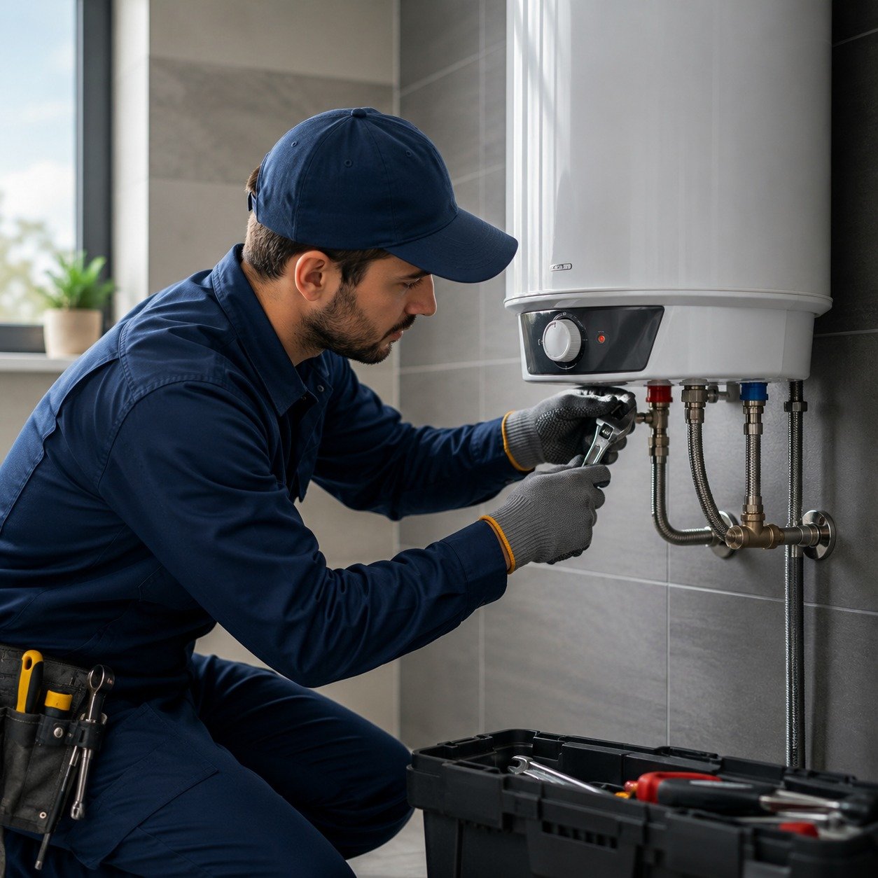 Professional water heater service